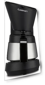 5-Cup Coffeemaker with Stainless Steel Carafe — Coffee & Espresso Combos, Cuisinart