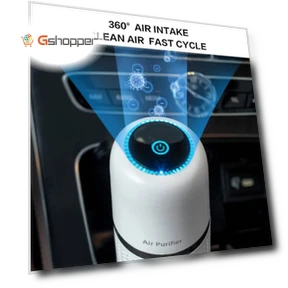 Mini Car Air Purifier — Activated Carbon Air Purifiers