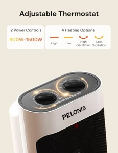 Fast Heating Tower Heater, PELONIS