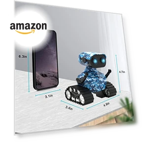 Rechargeable RC Robot Toy — Interactive Figures & Robots, shenzhenshihuiweikejiyouxiangongsi