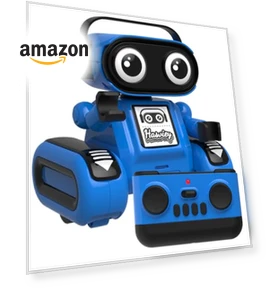 Rechargeable Remote-Controlled Robot — Interactive Figures & Robots, Hasviey