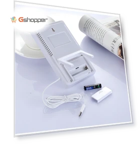 Digital LCD Humidity and Thermometer with Extra Sensor Cable — Home Climate Control