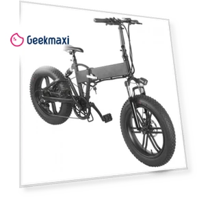 20 Inch Rubber Vacuum Tire Foldable Electric Bike — Electric Self-Balancing Scooters, Mankeel
