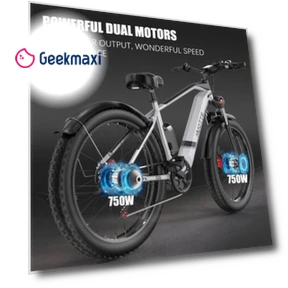 Fat Tire Electric Bike — Electric Vehicles, DUOTTS