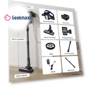 6 In 1 Cordless Vacuum Cleaner — Smart Cleaning Robots, MOOSOO