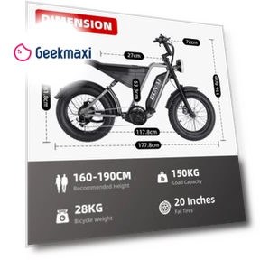 Electric Mountain Bike — Motors, GUNAI