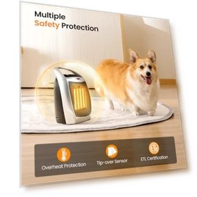 Small Electric Space Heater — Portable Heating Solutions, Kismile
