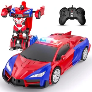 Transforming Remote Control Car and Robot, CEGOUFUN