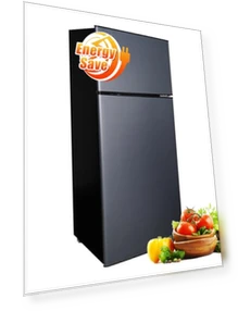 Dual-Door Apartment Refrigerator with Freezer — Mini Fridges, Cucina Magica