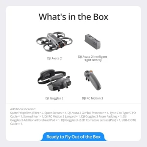 Avata 2 Fly More Combo FPV Drone — Drone, DJI