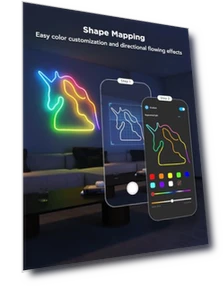 RGBIC Neon Lights — Wall Lighting, Govee