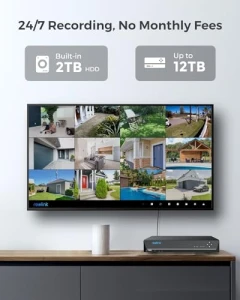 8CH 4K Home Security Camera System — Security Camera, Reolink