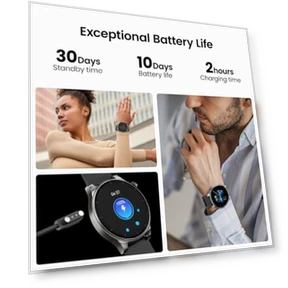 AMOLED Smart Watch — Smartwatches, TOZO