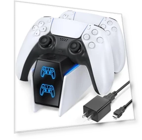 Controller Charger with Fast Charging AC Adapter — Power Accessories, OIVO