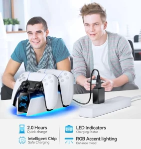 Controller Charger with Fast Charging AC Adapter, OIVO