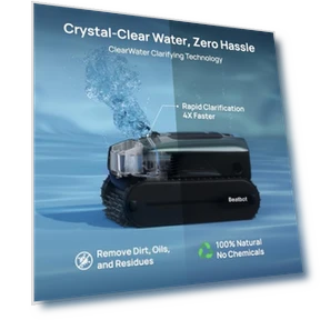 Cordless Pool Vacuum Robot — Automated Pool Maintenance, Beatbot