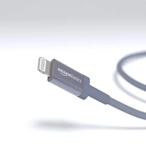 Fast Charging USB-C to Lightning iPhone Charger Cable, Amazon Basics