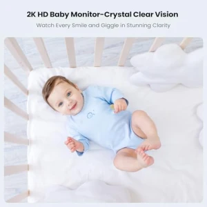 Baby Monitor with 2K Camera and Audio — Baby Monitor, iegeek