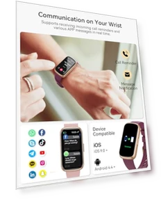 Fitness Tracker Watch — Smartwatches, RUXINGX