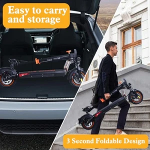 Electric Scooter with Seat — Electric Scooter, Bikydom
