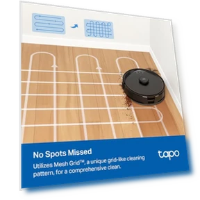 LiDAR Smart Navigation Robot Vacuum and Mop — Smart Cleaning Robots, Tapo