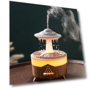 Raindrop Humidifiers for Bedroom — Air Moisturizers, fuliying