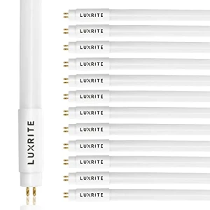 12-Pack 4FT T5 LED Tube Lights, LUXRITE