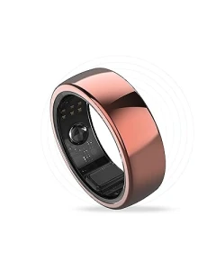 Titanium Unisex Smart Ring with Sleep, Heart Rate, Activity & Fitness Tracking — Smart Ring, aabo