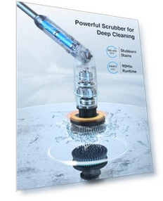 Electric Spin Scrubber — Cleaners, Leebein