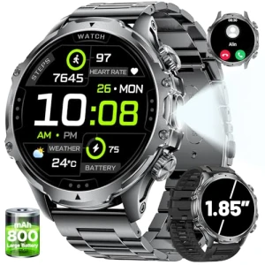 Smart Watch with LED Flashlight and Health Monitoring — Smart Watch, LIGE