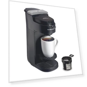 The Scoop Single Serve Coffee Maker & Fast Grounds Brewer — Electric Blade Coffee Grinders, Hamilton Beach