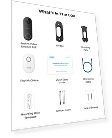 Video Doorbell PoE Camera — Cameras & Monitors, Reolink Digital