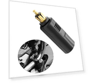 DIN Socket To Cigarette Lighter Converter Adapter — Converters