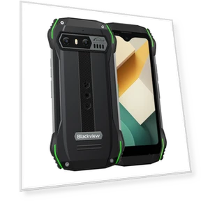4.3-Inch MediaTek Helio G99 8GB+256GB 48MP Camera 4G Small Ruggedized Phone — Bumpers, Blackview