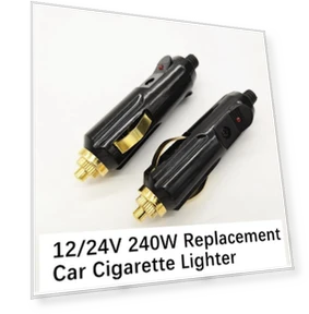 Replacement Car Cigarette Lighter Power Plug DC Adapter Charger — Cigarette Lighters & Parts