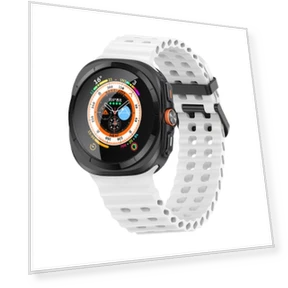 Ocean Dual Row Hole Silicone Watch Band — Bands, Samsung