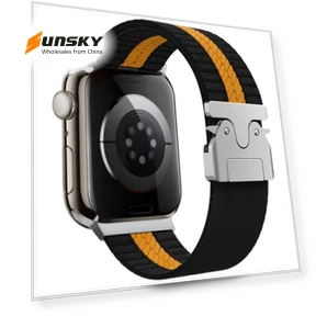 Parachute Buckle Braided Nylon Watch Band — Bands