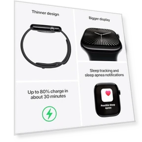 Smartwatch with Fitness Tracker, ECG App, Always-On Retina Display — Smartwatches, Apple