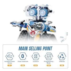 3 in 1 STEM Robotics Set — Coding Robot, DOLIVE
