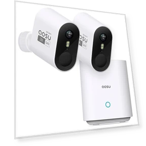 Wireless Outdoor Home Security Camera System — Smart Home Security, AOSU