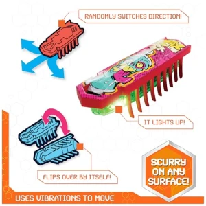 HEX BOTS Nano 5-Pack with Flash Nano, Spin Master