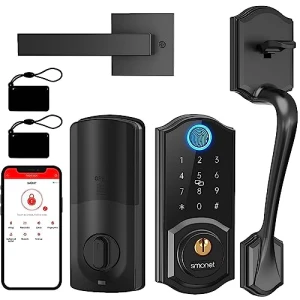 Keyless Entry Smart Lock with Handle — Smart Lock, SMONET