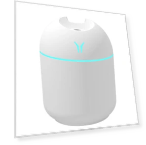 Mini Desktop Colorful Night Light Car Humidifier — Air Moisturizers