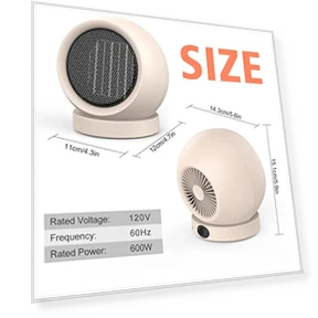 Portable Electric Desktop Heater — Portable Heating Solutions, Coolfor