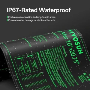 Seedling Heat Mat and Digital Thermostat Combo Set, VIVOSUN