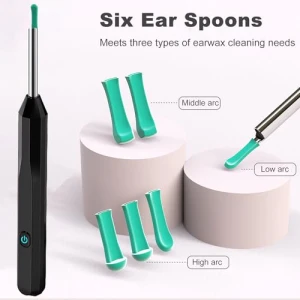 Smart Visual Earwax Cleaning Tool — Electric Ear Cleaner, OKUBOX