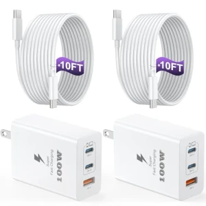 100W 3-Port GaN Fast Charger with 10ft USB C Cable, Shenzhen Xihuida Electronics Co., Ltd.