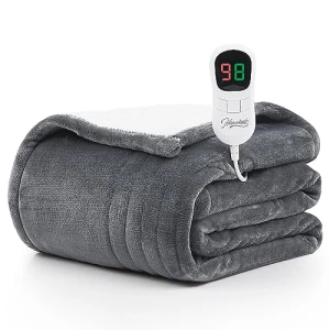 Heated Blanket Electric Throw, Homemate