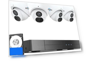 4K HD PoE Security Camera System — Security Cameras, Hiseeu