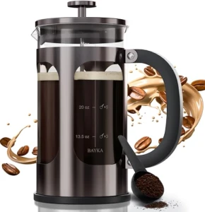 French Press Coffee Maker, BAYKA